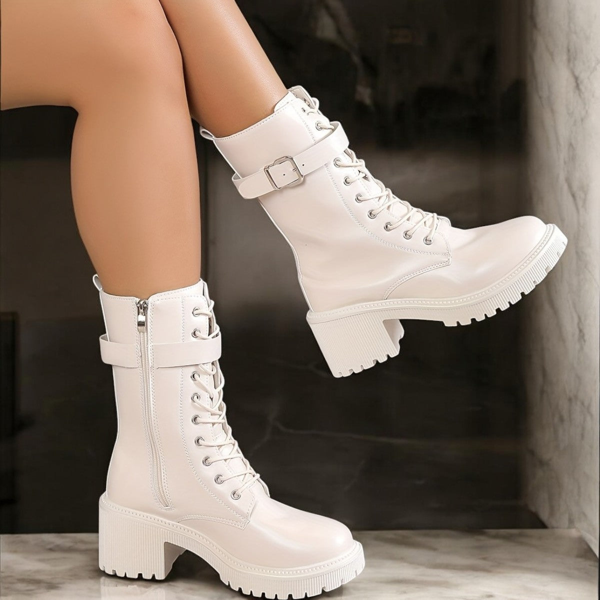 Aria | Modern Mid-Calf Boots