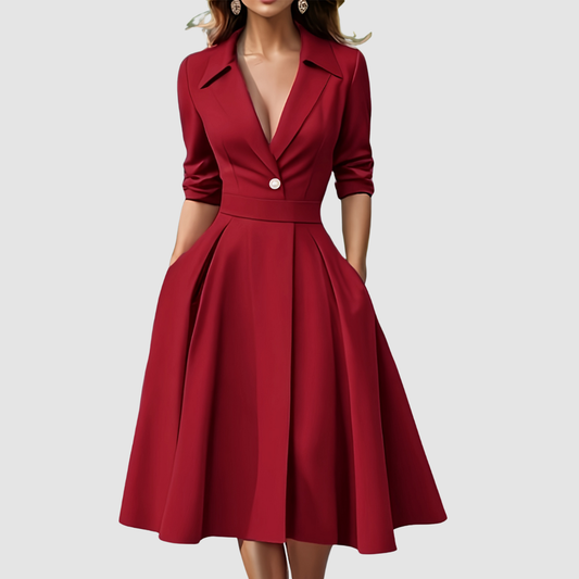 Rosalie | Elegant Midi Dress