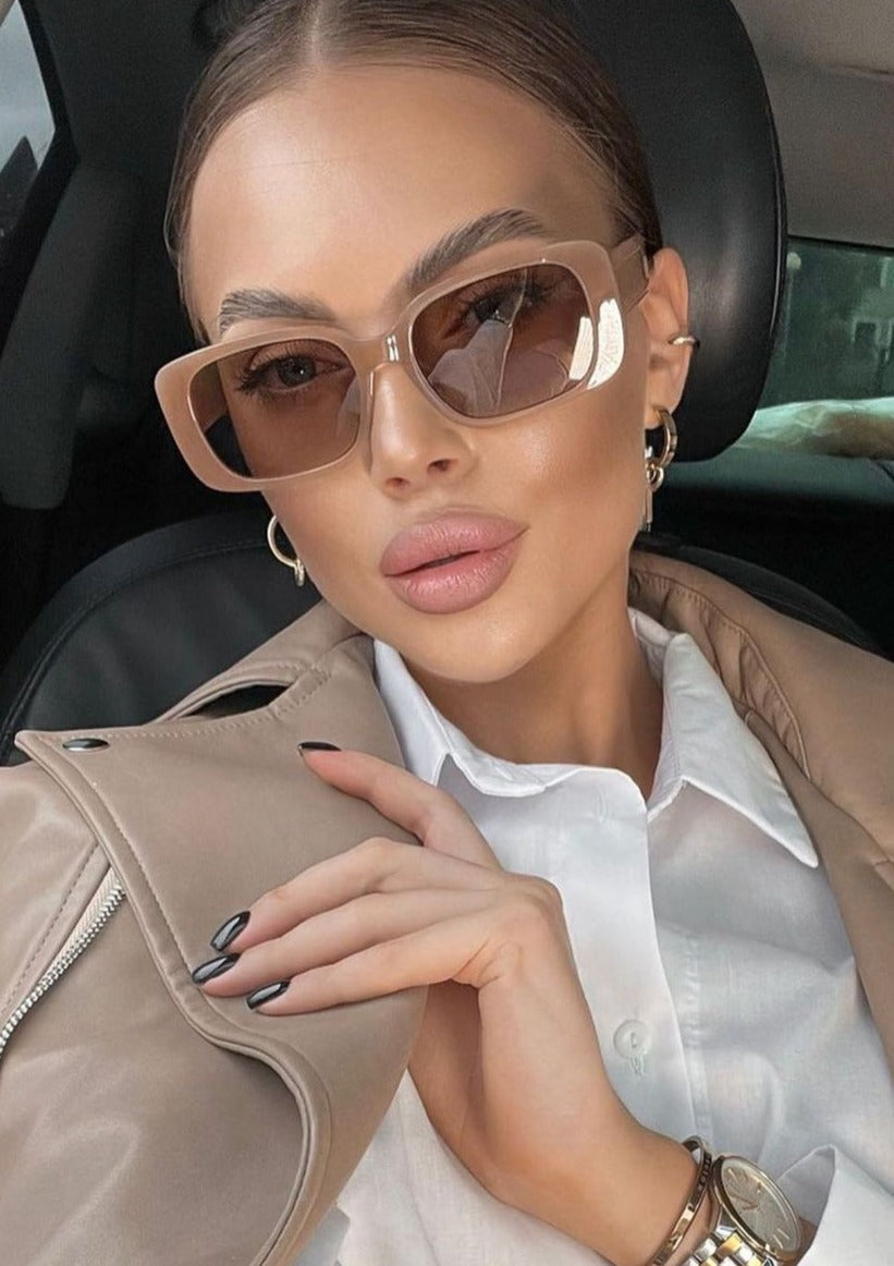 Neri | Square-Round Frame Sunglasses