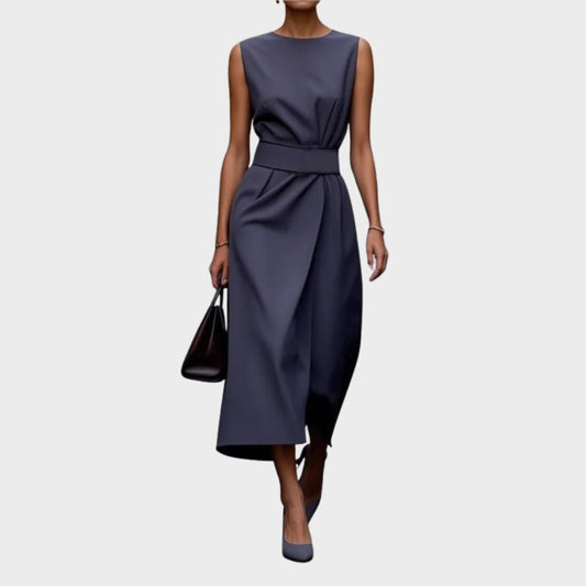 Clara | Elegant Round Neck Dress
