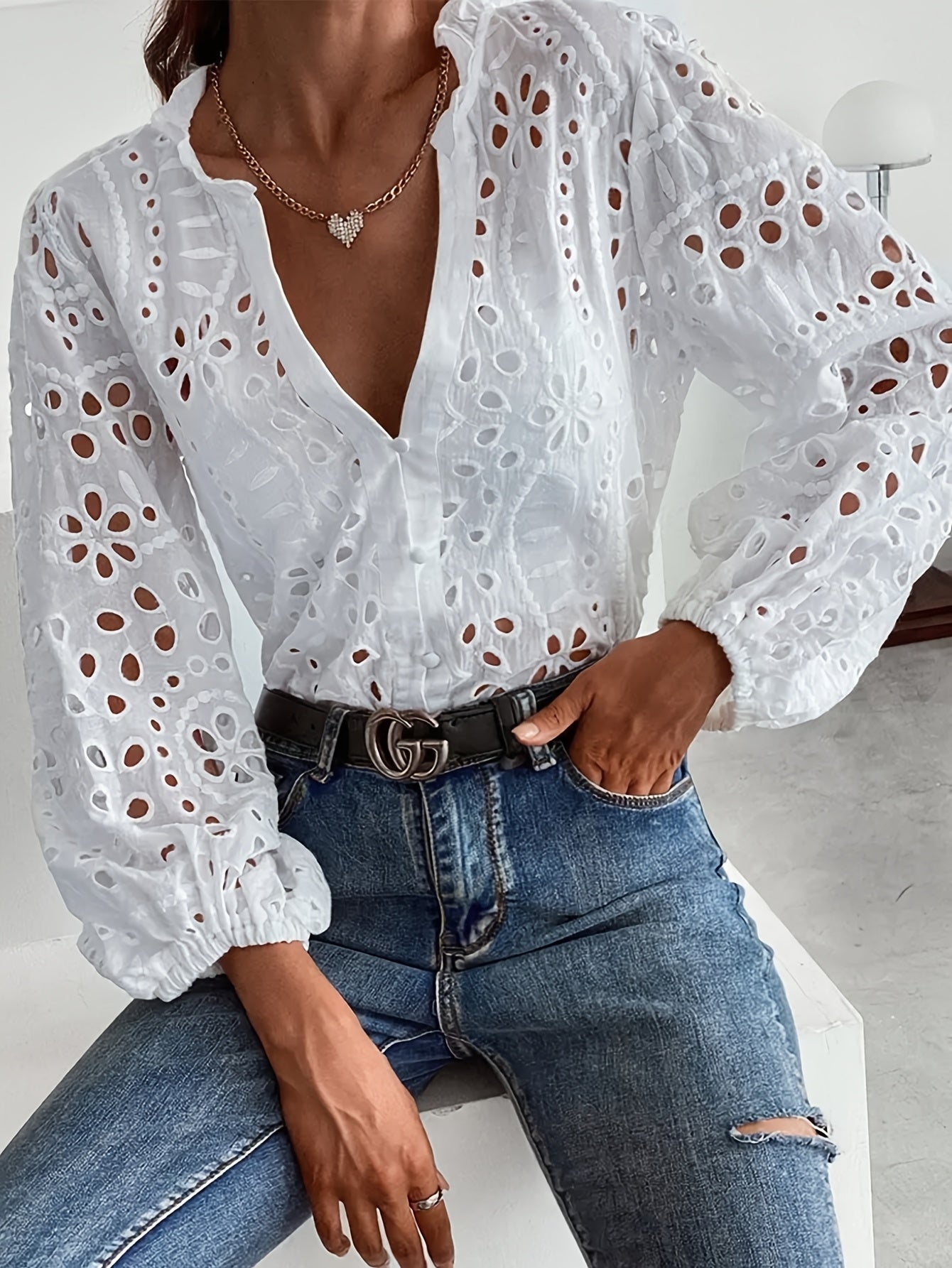 Rosalia | Embroidered Blouse