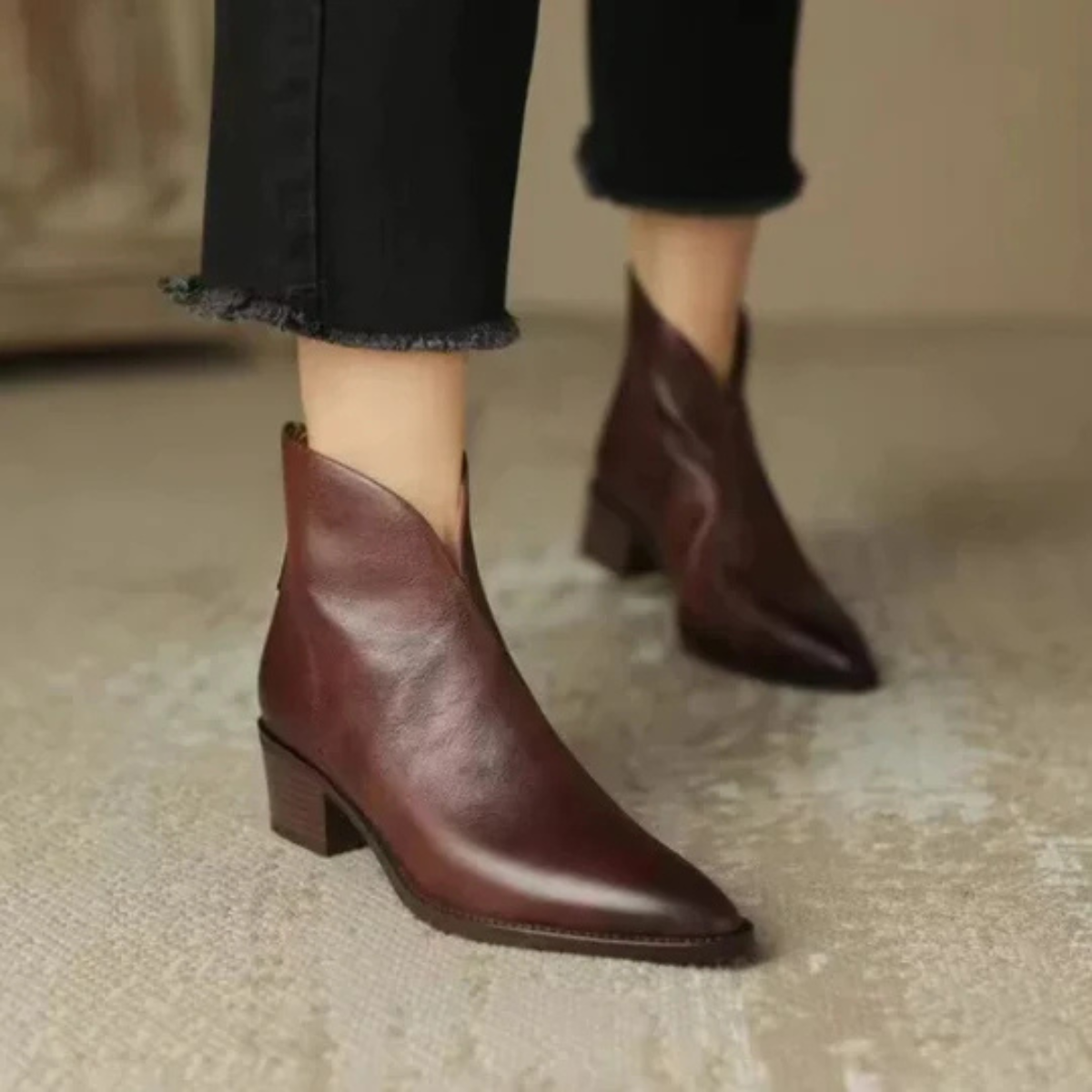 Lyla | Luxury Low Heel Boots