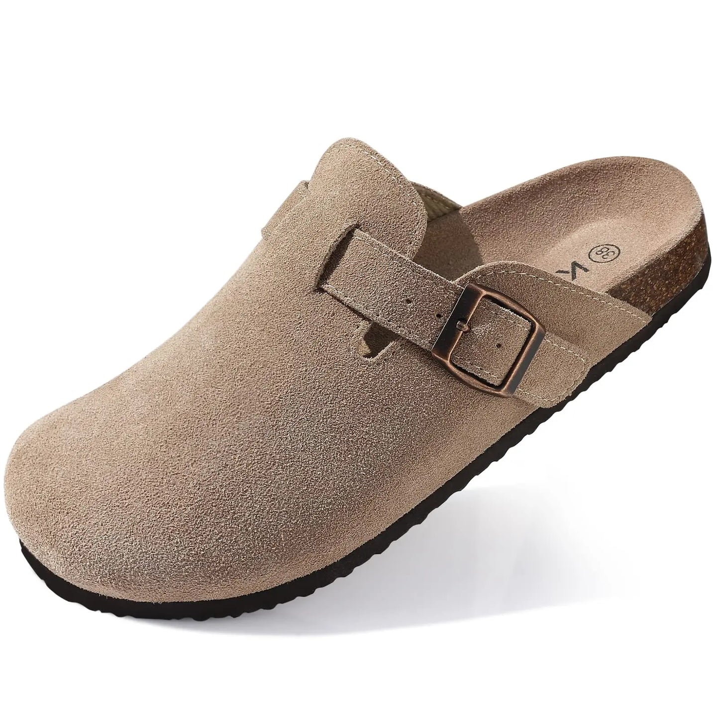 Naomi | Orthopaedic Suede Clogs
