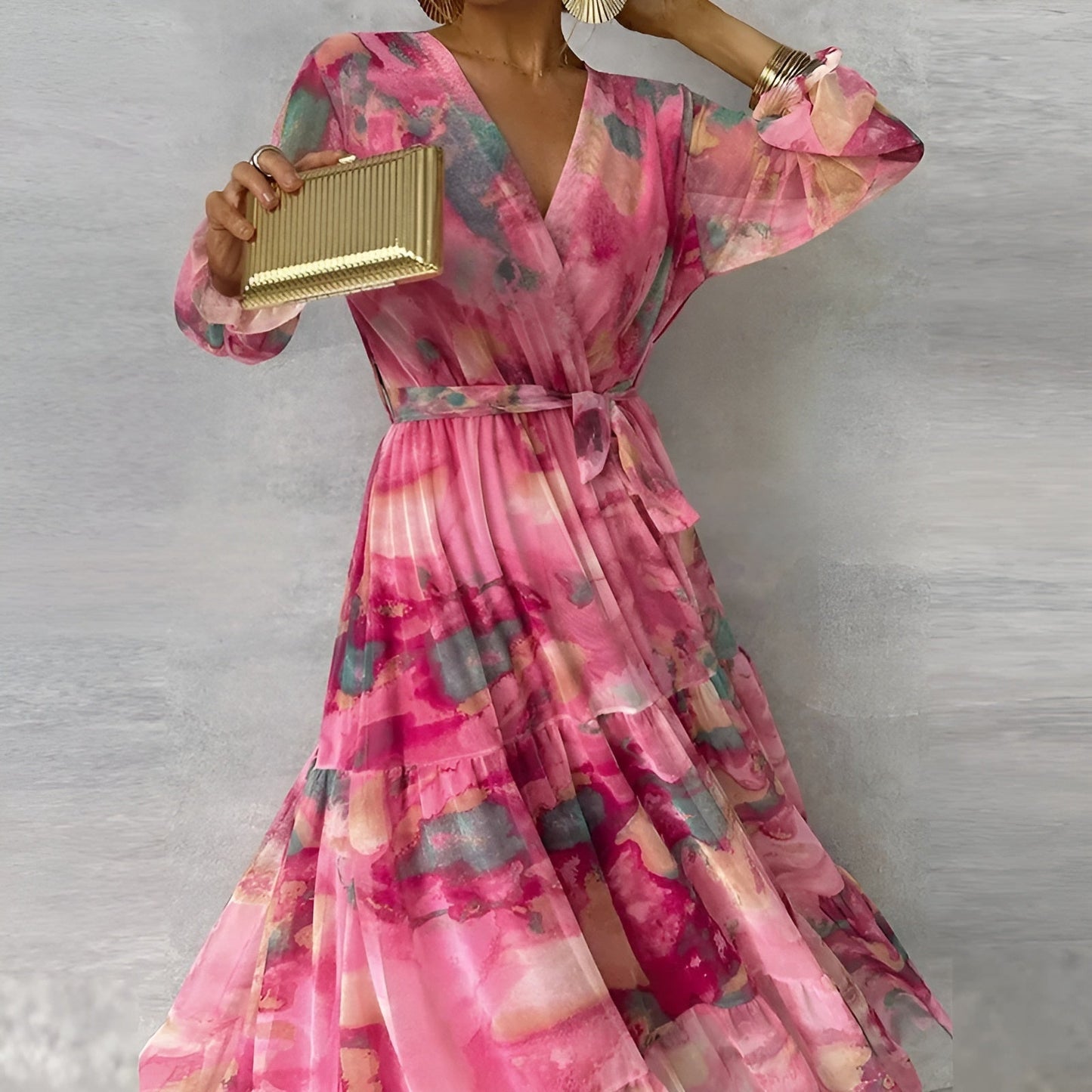 Amira | Elegant Floral Dress