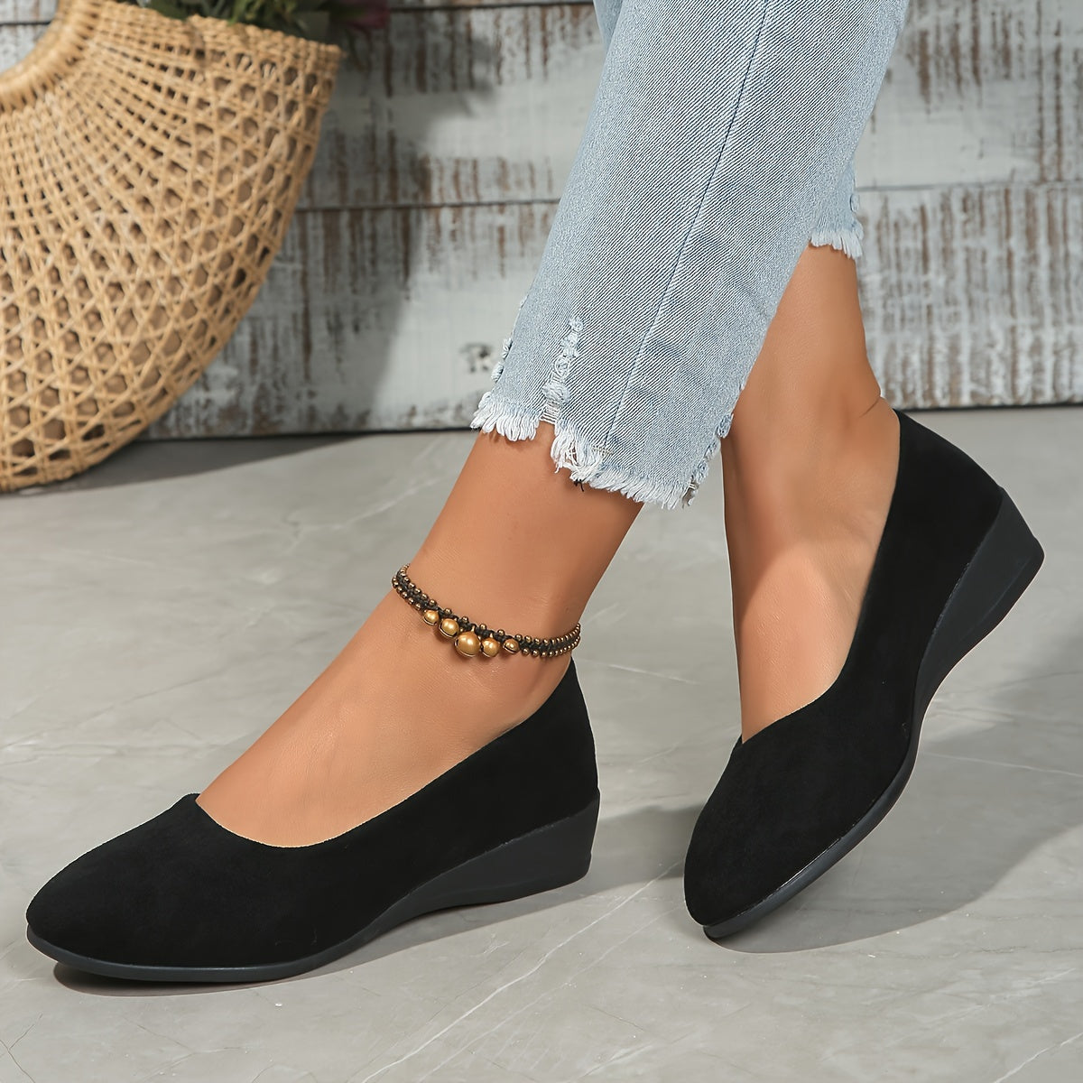Emily | Comfortable Wedge Pumps