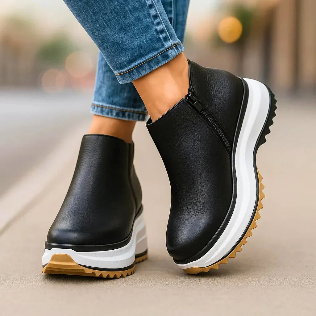 Fiona | Platform Ankle Boots