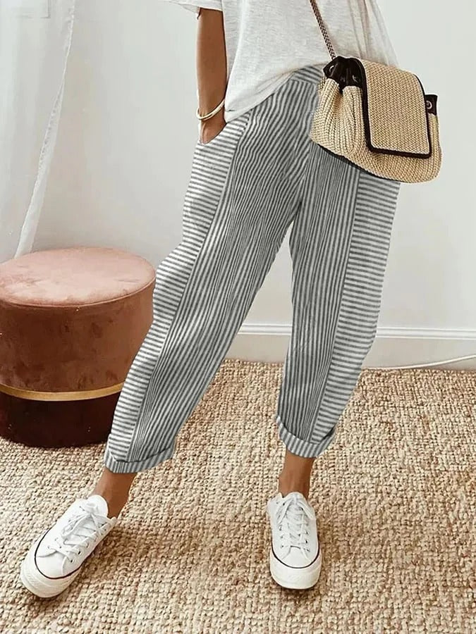 Harper | Striped Pants