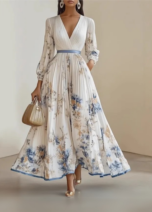 Katie | Elegant Floral Maxi Dress
